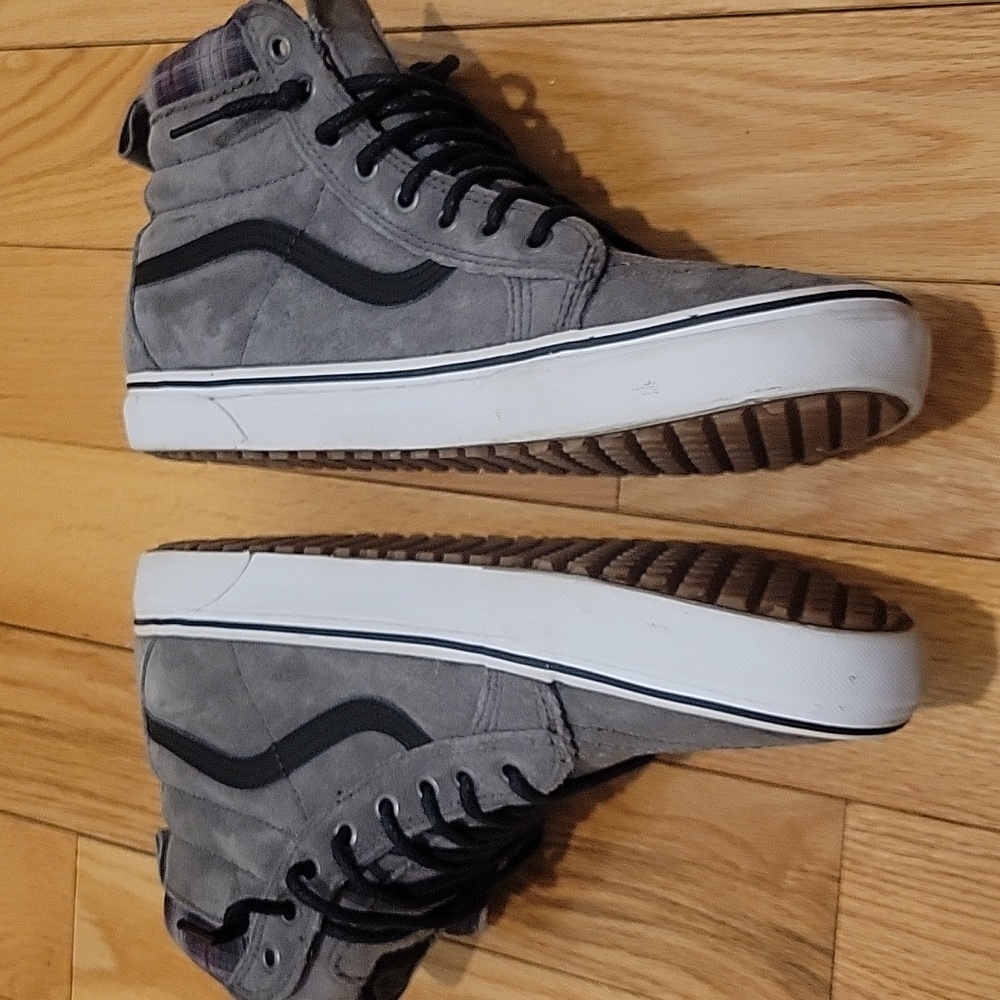Vans Sk8 Hi MTE Pewter/Plaid - Picture 2 of 11